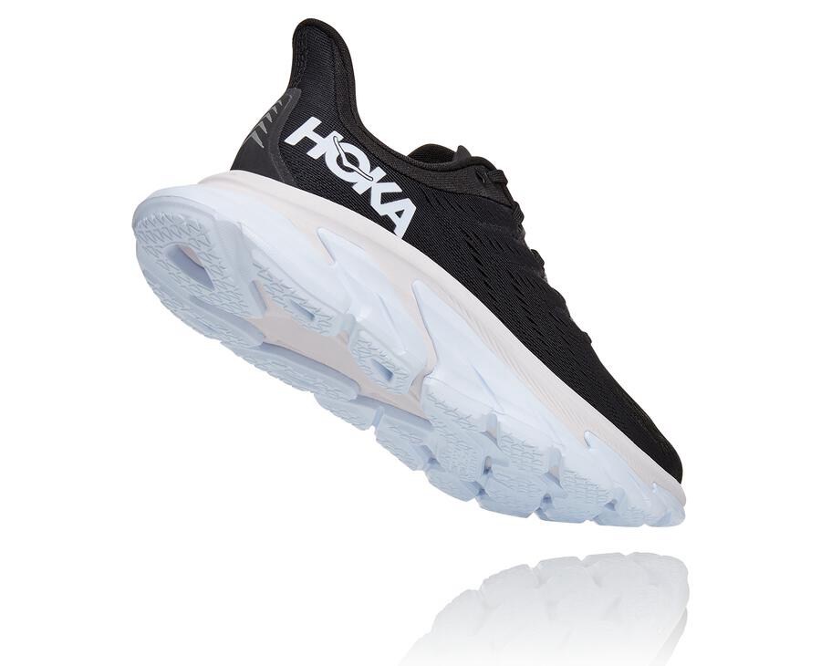 Chaussure Running Hoka One One Clifton Edge Homme - Noir/Blanche - SXF-765401